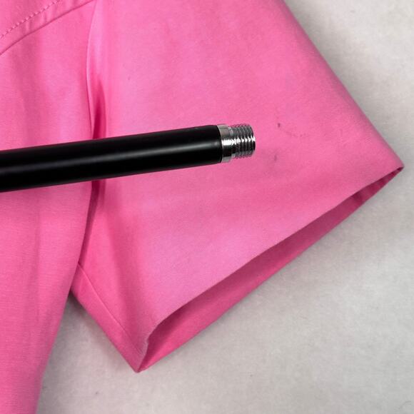 NWT Zara Linen Blend Blazer Mini Pink Dress Bloggers Favorite Barbiecore Size S - Picture 9 of 9